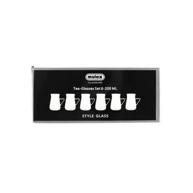 Mulex 6 Mihra Theeglazen | 200ml