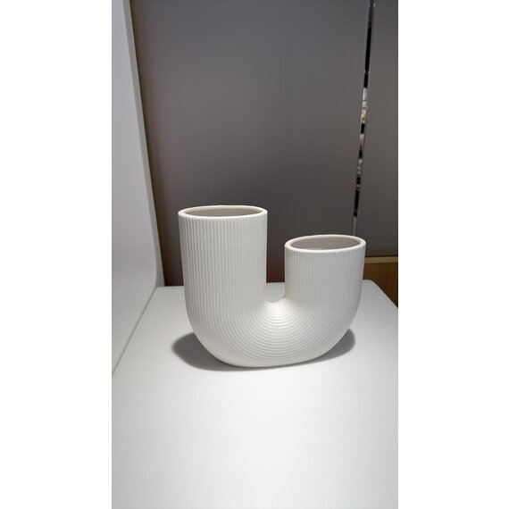 Moderne vaasset, 4-delig, keramiek, Morandi-kleuren, minimalistische