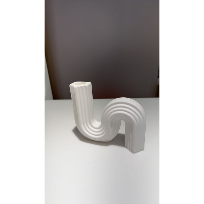 Favori Kandelaar Japandi Keramiek | 14x13cm