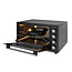 Nocta Electrische hetelucht oven zwart | 50 Liter