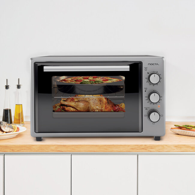 Nocta Electric Convection Oven Grey | 38 Liters