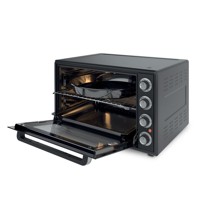 Nocta Electrische hetelucht oven zwart | 70 Liter