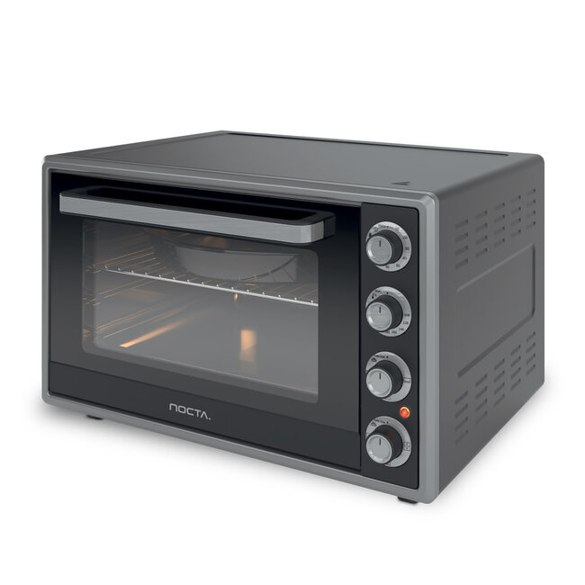 Nocta Electrische hetelucht oven grijs | 70 Liter