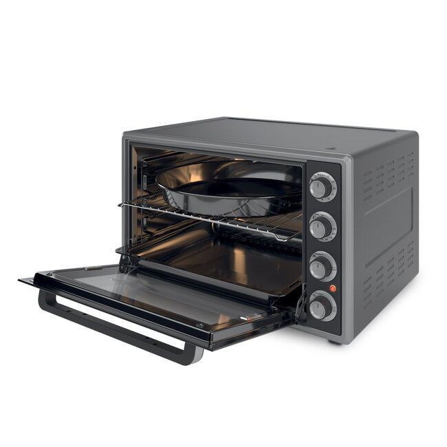 Nocta Electrische hetelucht oven grijs | 70 Liter