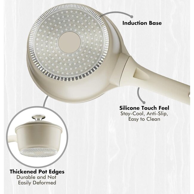 Royalty Line® Pannen Set 14- delig | Creme