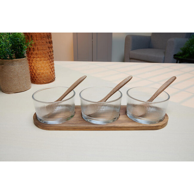 Serving Board 7-Piece | Acacia