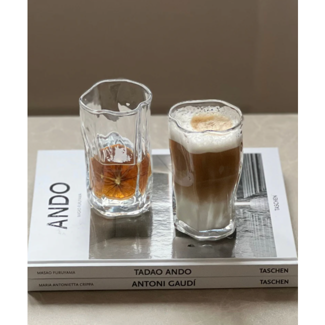 Bavary 6 Wave Lang Drinkglazen | 250ml