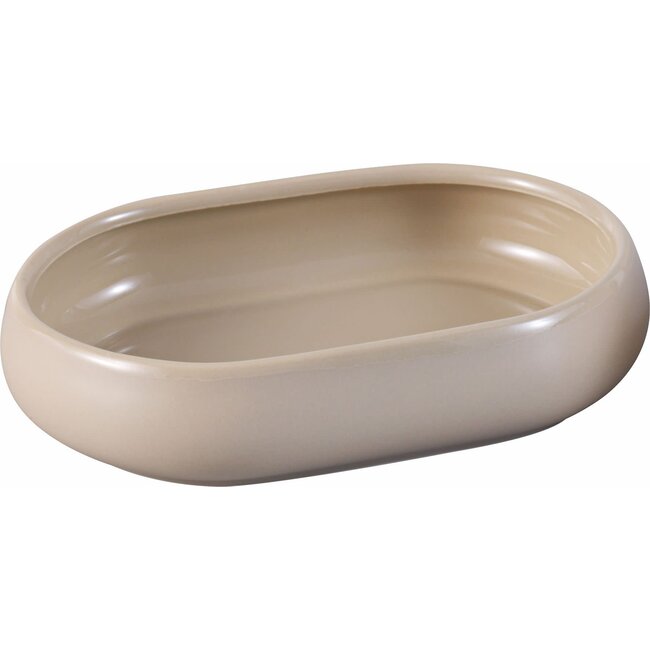 Chubby 3 Serving Bowls Beige | 17x13 cm