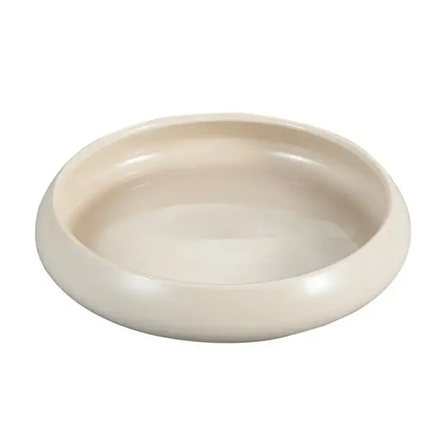 Chubby 3 Dessert Plates Beige  | Ø 20 cm