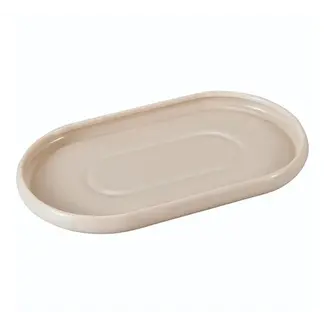 Chubby 2 Serveerschaal Medium Beige | 26x16