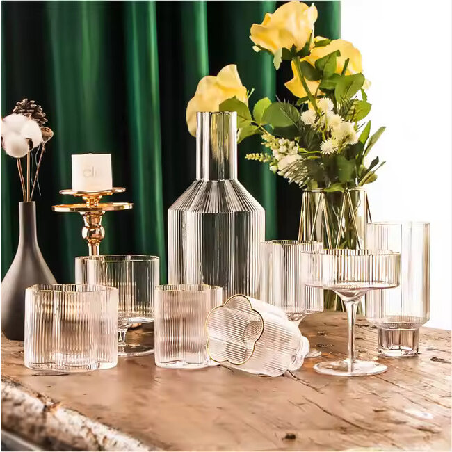 Bavary 6 Clover Long Drink Glasses | 360ml