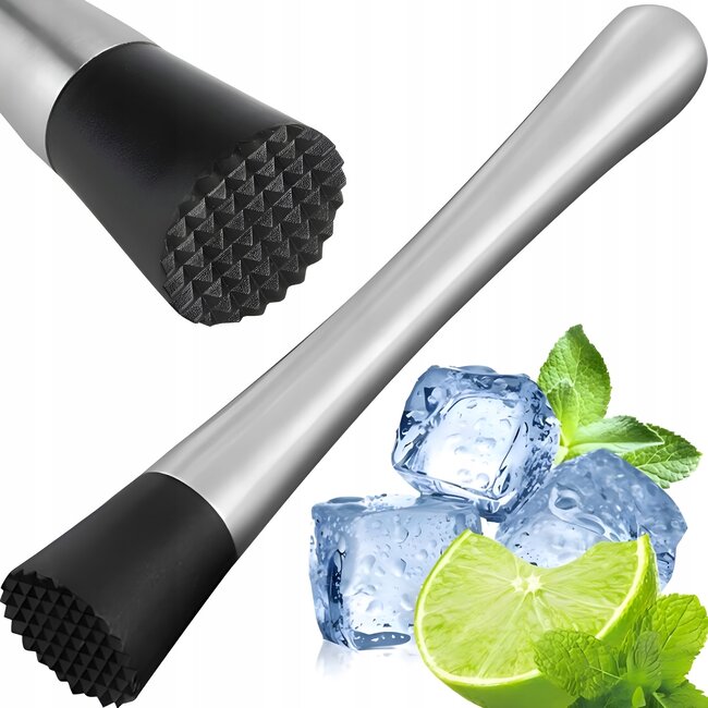 Cocktail Muddler Stainless Steel | 2.5 x 17 cm