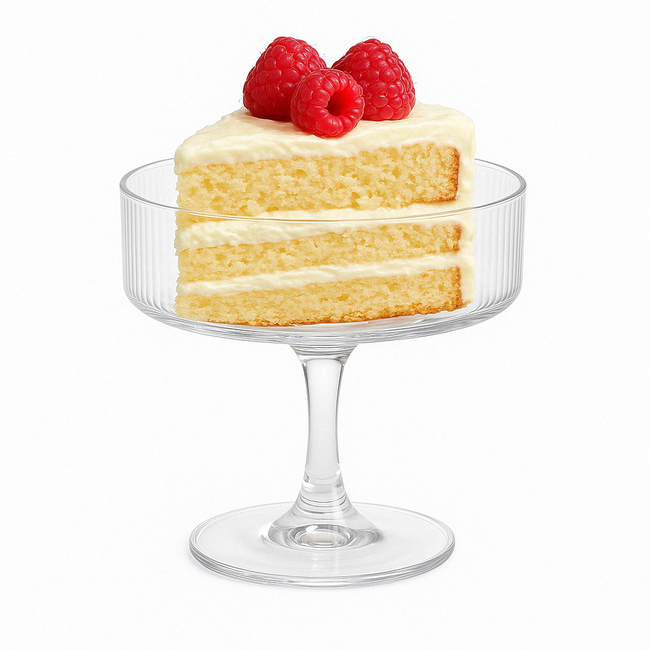 Bavary 6 Lines Champagne Saucers | 200ml