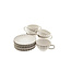 Almina Bloomy Coffee & Tea Cups | Set of 12 | 220 ml