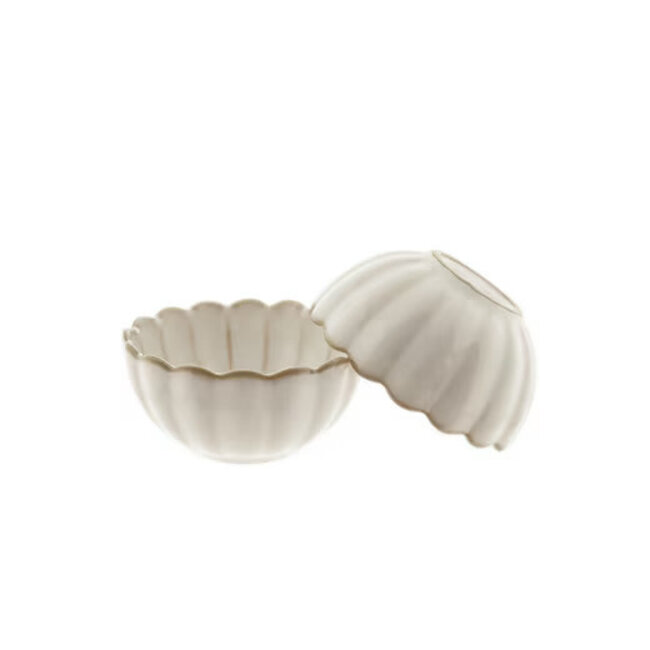 ALMINA Bloomy 6-Piece Muesli Bowl Set | 11.5 x 5 cm