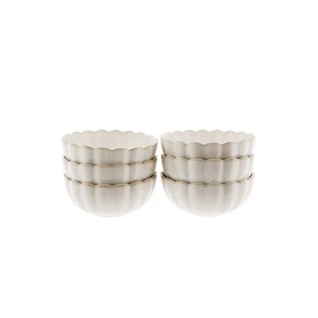 ALMINA 6-delig Bloomy Mueslikommen | 11,5 x 5 cm