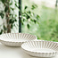 Almina Bloomy Oval Serving Dishes | Set of 2 | 22.5 x 16 cm