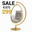 Swingchair Maria Gold