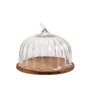 Bavary Pumpkin Acacia Cake Stand | 30.5cm