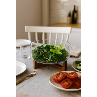 Bavary Acacia Salad Bowl | 28cm