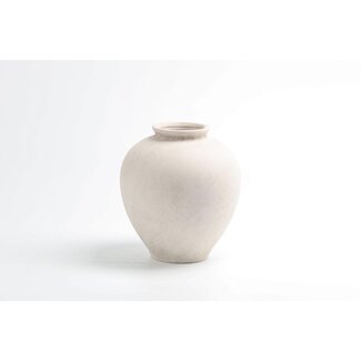 BAVARY 1 Terracotta Japandi Vaas | 25cm