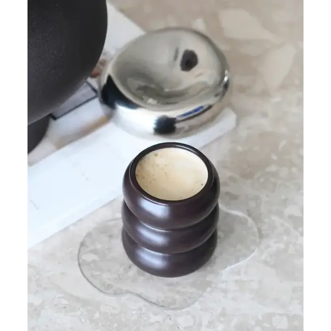 ZOHA 2 Wave Keramiek Mokken | Mokka 400ml