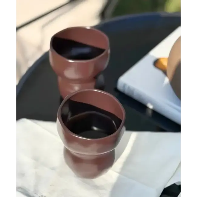 ZOHA 2 Organic Keramiek Mokken | Mokka 400ml