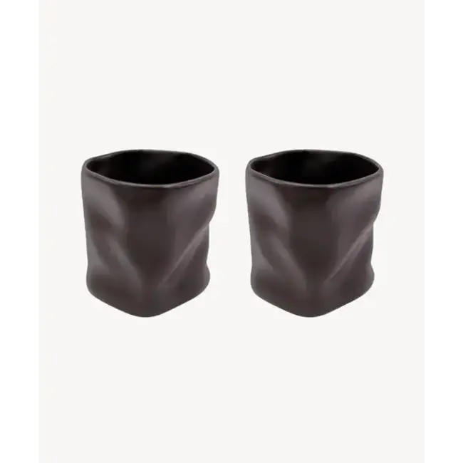 ZOHA 2 Diamond Ceramic Mugs | Mocha | 290ml