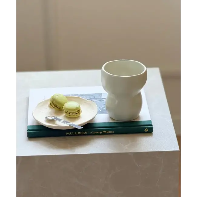 ZOHA 2 Organic Ceramic Mug in White 400ml