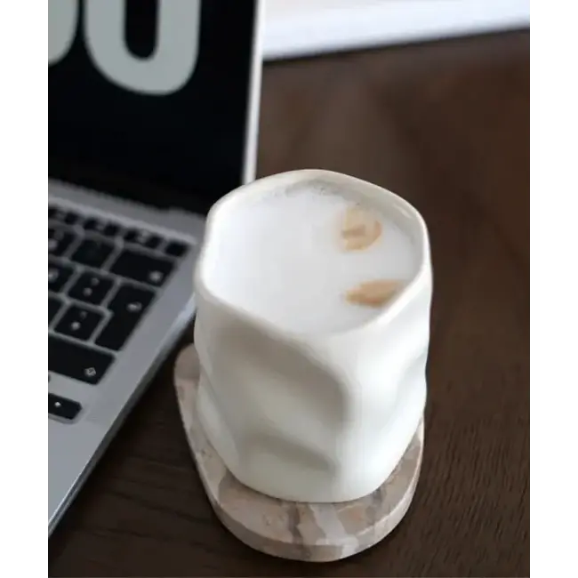 ZOHA 2 Diamond Keramiek Mokken | Wit 290ml