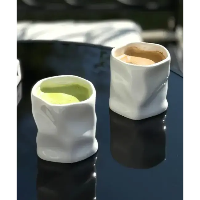 ZOHA 2 Diamond Ceramic Mugs | White | 290m