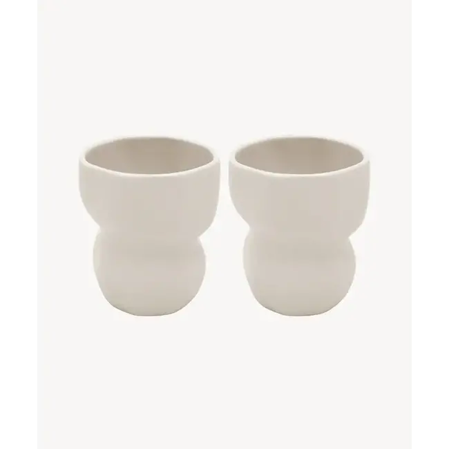 ZOHA 2 Organic Ceramic Mugs | Beige 400ml