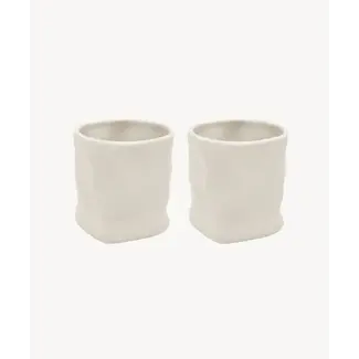 ZOHA ZOHA 2 Diamond Ceramic Mugs | Beige | 290ml