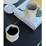 ZOHA 2 Diamond Ceramic Mugs | Beige | 290ml