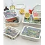 ZOHA Glass Food Container Rectangular Beige | 820ml