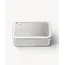 ZOHA Rectangular Glass Food Container Beige | 2650ml