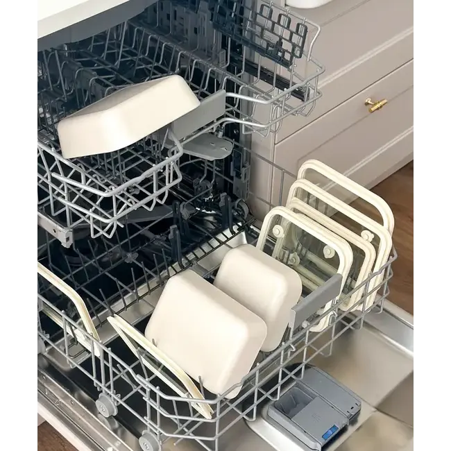 ZOHA Vershouddoos Vierkant Beige Keramisch | 600ml