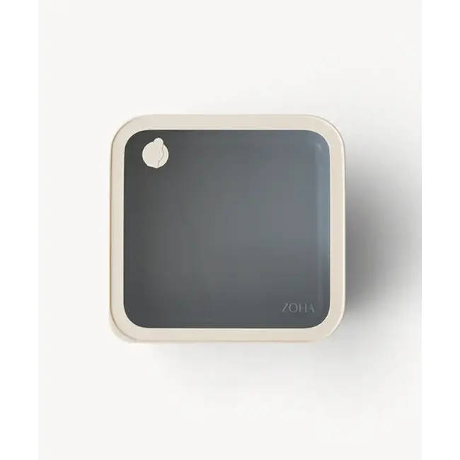 ZOHA Food Container Square Beige Ceramic Look | 1940ml