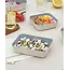 ZOHA Rectangular Food Container Beige Ceramic | 820ml