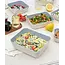 ZOHA Rectangular Food Container Beige Ceramic | 2650ml