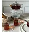 ZOHA 1 Stripe Glazen Theepot XL | 3L