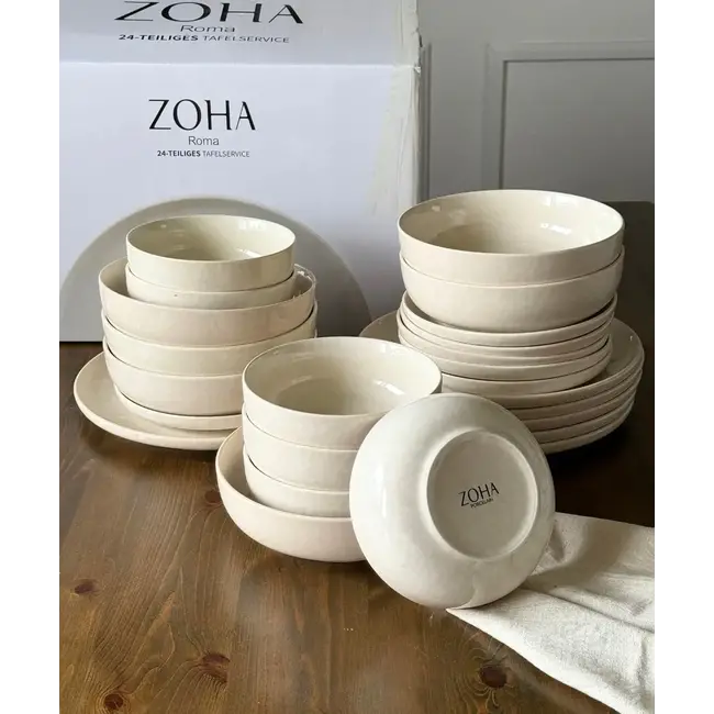 ZOHA Roma Serviesset | 24-Delig
