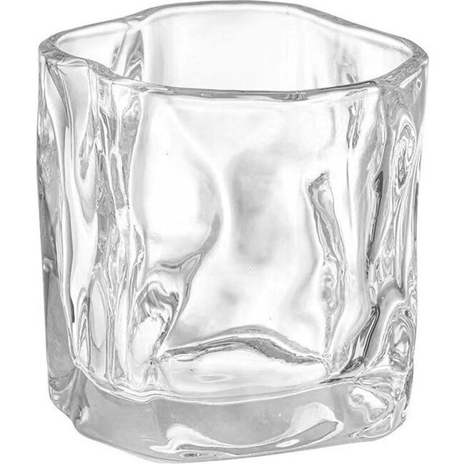 Bavary 6 Wave Short Drinking Glasses | 180ml