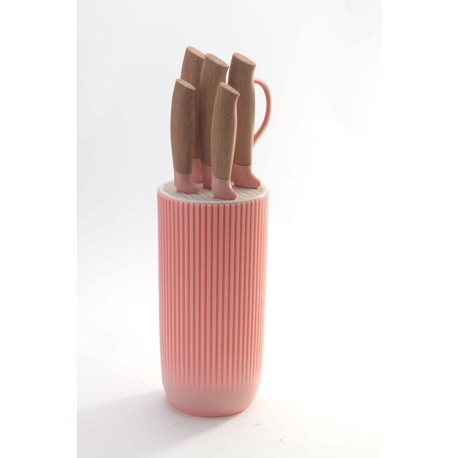 Royalty Line® Knife Set | 7-Piece – Pink