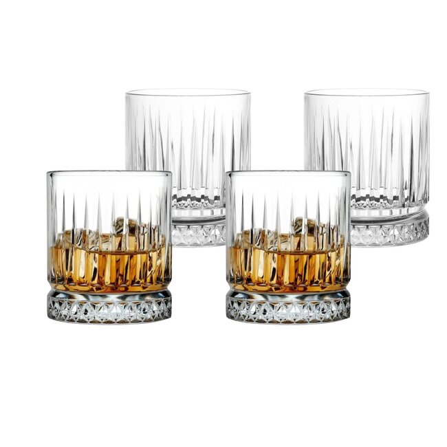 Glozini 4 Elysia Wisky Drinkglazen| 210ml