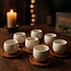 Bavary 6 Egg Espresso Cups Acacia Coaster | 100ml