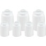 Bavary 7 Slim Ceramic Storage Jars White