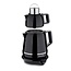 Korkmaz Demiks Electric Samovar | Black | 1.1L + 1.7L