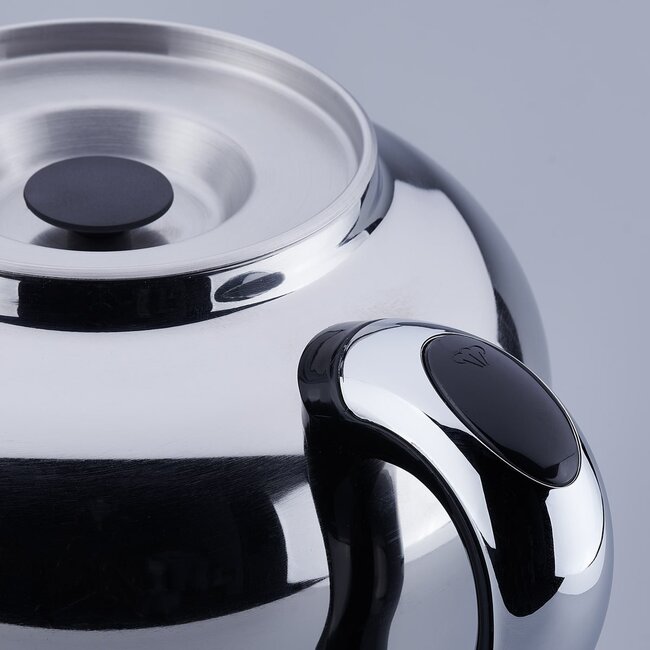 KORKMAZ Caykolik Semaver | Zwart | 0.9L/3.0L