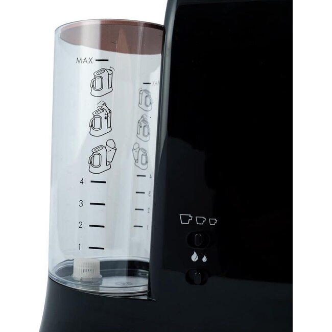 Korkmaz Kahvekolik Aqua Koffiemachine | Rosegold | 1.2L